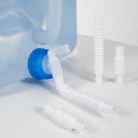 Seau en plastique HDPE transparent de 10 litres avec couvercle et poignée pour le stockage du whisky, de la vodka, de la soda, de l'eau minérale, de la bière, du champagne, surface anti-UV