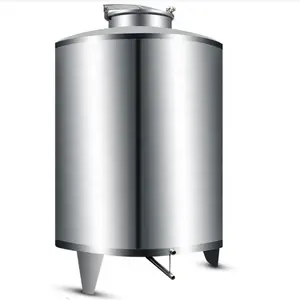 Food Grade Stainless steel 304 or 316L 10000 litres fuel storage tanks chemical Bulk Tank Mix Storage Tank