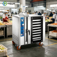 Table de cuisson à convection avec injection de vapeur, capacité 100 kg