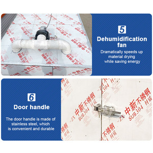 เครื่องอบแห้งออคราสำหรับเนื้อและผักเครื่องอบแห้งแบบอุตสาหกรรมจากเชื้อราสีดำ - Product Image 6