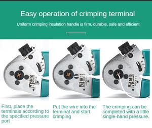 Pince à sertir les broches d'aviation HSC81-4 <span class=keywords><strong>DMC</strong></span> pince à <span class=keywords><strong>fil</strong></span> à presser à froid à quatre arbres - Product Image 4