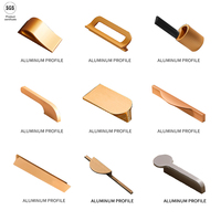 Poignées de meubles classiques de conception populaire matériel poignée de meuble en alliage de Zinc antique poignée de cuisine de meubles