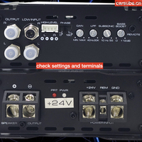 Amplificateur de voiture 24V pour bus, mono, RMS 1500W, amplificateur de basses puissant, crête 3000W, max 1 ohm, classe D, monobloc 24V