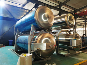 <span class=keywords><strong>Autoclave</strong></span> a Navetta Completamente Automatica per Sterilizzazione a Vapore e Spray di Tonno in Scatola, Macchina per Sterilizzazione a Pressione - Product Image 2