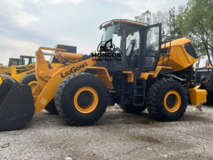 Chargeur sur pneus LIUGONG CLG856H d'occasion Grande chargeuse Équipement d'occasion haute performance Chargeur sur pneus Liugong 856H - Product Image 5