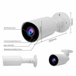 H.265 & H.264 Compatible avec HIK NVR 12X 5-60mm Varifocal Zoom 4K 8mp Caméra de sécurité CCTV Système P2P IP Bullet Security Came - Product Image 4