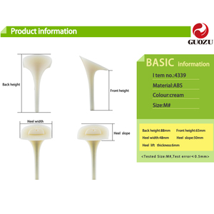 Suole in Pelle ABS per Tacchi Alti Direttamente dalla Fabbrica per <span class=keywords><strong>Scarpe</strong></span> Eleganti e Casual Durevoli e Antiscivolo - Product Image 2
