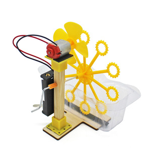 Máquina de burbujas con manivela, Kit de ciencia para niños de 8 a 13 años, juego de burbujas de plástico, juguete educativo, modelo de experimento STEM - Product Image 2