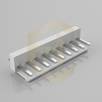 Connecteurs de bornes et accessoires HC-VH-3A3-M en laiton, pas de 3,96 mm, mâle/femelle, IP20, à broches courbées, pour carte PCB, à sertir