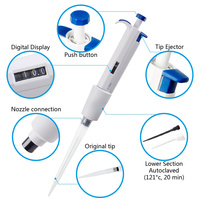 Support de pipettes en plastique pour pointes de micropipettes de laboratoire, boîte de micropipettes Dragon Lab, bouton de pipette, filtre à pointe LTP-10K