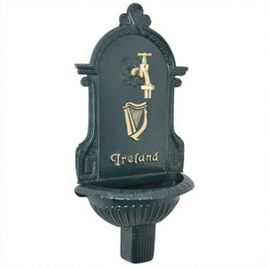 Fontaine murale et lavabo de style vintage irlandais pour la décoration extérieure de jardin artisanat fait à la main fontaine décorative lavabo par DI - Product Image 1