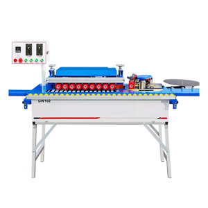 Manual Edge Banding <b>Machine</b> Woodworking <b>Cnc</b> Curve Straight Edge Banding <b>Machine</b> <b>Small</b> Whole House Customized Curve Edge Bander - Product Image 1