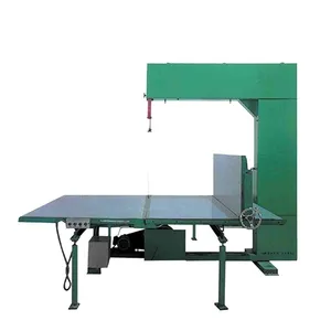 High speed high precision automatic vertical and horizontal polyurethane foam cutting machinery for mattress machine