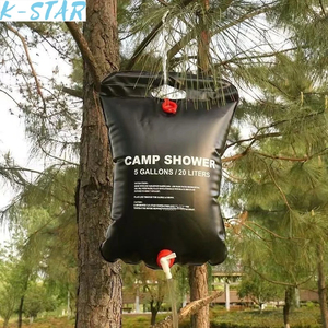 Bolsa de Ducha Portátil de 20L para Camping, Viajes, Senderismo, Barbacoa, Ciclismo, Playa, Natación, con Calentamiento Solar - Product Image 5