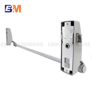 Đẩy thanh khóa với đòn bẩy hoạt động bên ngoài truy cập thiết bị rim Latch hoảng loạn thanh đẩy thanh hoảng loạn thoát thiết bị