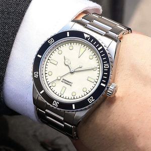 Reloj Mecánico de Negocios Vintage Luminoso de Alta Calidad para Hombre, Reloj Automático de Acero Inoxidable con Zafiro, Resistente al Agua hasta 200 m - Product Image 3