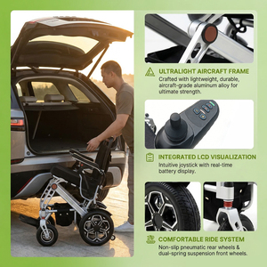 Moteur d'<span class=keywords><strong>assistance</strong></span> <span class=keywords><strong>électrique</strong></span> 24V <span class=keywords><strong>pour</strong></span> handbike, léger, avec frein, poignée de levage, pédale et chargeur <span class=keywords><strong>pour</strong></span> <span class=keywords><strong>fauteuil</strong></span> <span class=keywords><strong>roulant</strong></span> - Product Image 4
