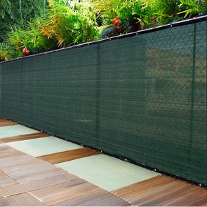 Écran de clôture d'intimité en maille HDPE, <span class=keywords><strong>filet</strong></span> pare-<span class=keywords><strong>vent</strong></span> et pare-soleil bloquant 95 % des UV <span class=keywords><strong>pour</strong></span> jardin, patio, piscine, balcon, usage extérieur intensif - Product Image 1