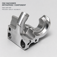 Composants de remplacement électrochimiques pour prothèses de genou, usinés CNC en petites séries, pour applications médicales et chirurgicales