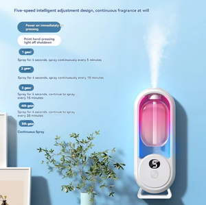 <span class=keywords><strong>Difusor</strong></span> de Aromas Moderno e Inteligente para Hogar y Oficina, Montado en Pared, con Temporizador Automático y Control Táctil - Product Image 6