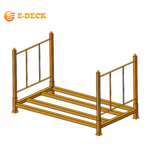 حلول مخصصة للمستودعات: رفوف تخزين إطارات قابلة للطي والتكديس ومحمولة - Product Image 4