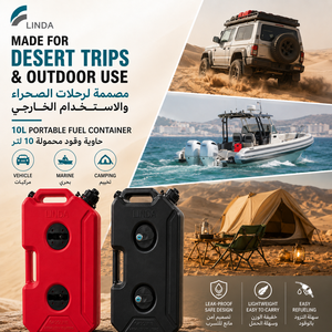 <span class=keywords><strong>Bidon</strong></span> de carburant portable <span class=keywords><strong>10L</strong></span> en HDPE, réservoir d'<span class=keywords><strong>essence</strong></span> anti-fuite pour voiture, VTT, bateau, tout-terrain, voyage en plein air, avec certification CE EPA Carb - Product Image 3