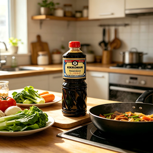 <span class=keywords><strong>Salsa</strong></span> <span class=keywords><strong>de</strong></span> Soya Natural <span class=keywords><strong>Kikkoman</strong></span> Multiusos 1L - Condimento Umami Premium para Cocinar y Sazonar - Product Image 1
