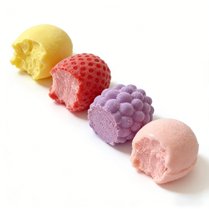 Mini glaces halal aux saveurs de fruits mélangés, en forme de <span class=keywords><strong>mangue</strong></span>, pêche, fraise, framboise, et bâtonnets glacés au chocolat, dessert - Product Image 3