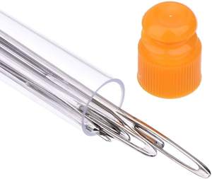 <span class=keywords><strong>Aiguilles</strong></span> émoussées à gros œil, <span class=keywords><strong>aiguilles</strong></span> à tricoter pour fil, <span class=keywords><strong>en</strong></span> acier inoxydable, bouteille <span class=keywords><strong>en</strong></span> <span class=keywords><strong>plastique</strong></span>, aiguille à coudre, ensemble d'outils 500, <span class=keywords><strong>9</strong></span> pièces - Product Image 2