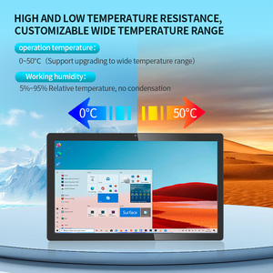 จอสัมผัสแบบ Capacitive PCAP ขนาด 21.5 นิ้ว OEM รองรับการสัมผัส 10 จุด ความละเอียด FHD LCD มาตรฐาน IP65 สีดำ สำหรับตู้คีออสก์สั่งซื้อสินค้าด้วยตนเอง แบบติดผนัง ระบบ Android All-in-One PC - Product Image 3
