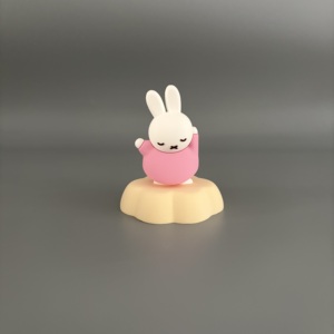 JOYC Boîte Mystère Surprise 6+1 Styles, Ensemble de Pierres Diffuseuses en Plâtre avec Huile Essentielle, Figurine de <span class=keywords><strong>Lapin</strong></span> Minimaliste, Ornement Cadeau - Product Image 4