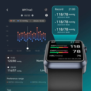 A10C Guo <span class=keywords><strong>Serie</strong></span> 10 Nuova Generazione Smartwatch IP68 Android Schermo IPS Quadrato Monitoraggio del Sonno Ricarica Wireless 5-10 Giorni di Autonomia - Product Image 6