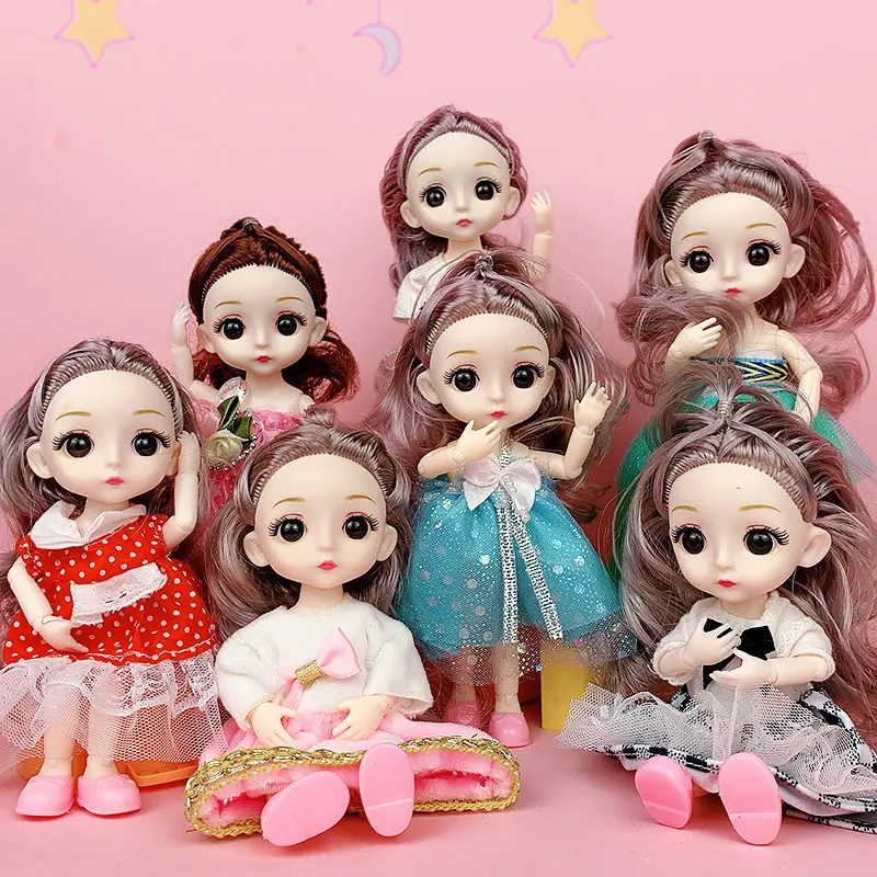 2022ピンクのドレスと新しい美しいかわいいプリンセスガール人形安い手作りクラフト人形磁器の顔人形