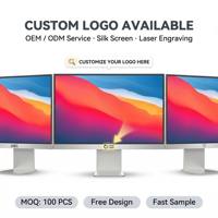 Monitor PC 27 Inci 3840x2160 4K Panel 75Hz Layar Desktop Tipis untuk Proyek Tampilan Komputer Kantor