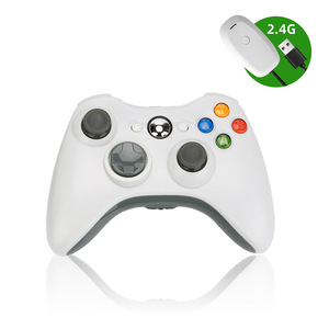 สำหรับคอนโทรลเลอร์เกมไร้สาย X-BOX360 2.4G คอนโทรลเลอร์เกมสั่นสะเทือนแบบโซมาโตเซนเซอรีสำหรับ 360 และคอนโทรลเลอร์พีซี - Product Image 2