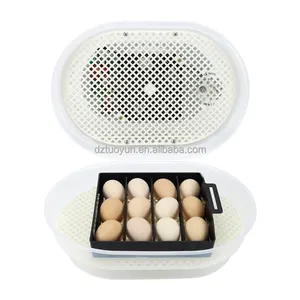 पक्षी अंडे 12 चिकन अंडे इनक्यूबेटर के लिए TUOYUN आश्चर्य मूल्य टर्नर ट्रे