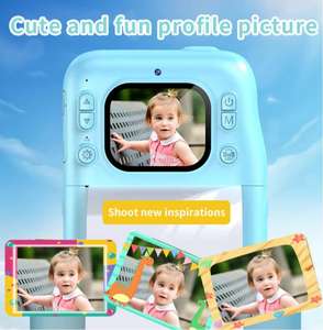 <span class=keywords><strong>Appareil</strong></span> <span class=keywords><strong>photo</strong></span> instantané portable et durable, <span class=keywords><strong>appareil</strong></span> <span class=keywords><strong>photo</strong></span> numérique pour enfants, imprimante instantanée, cadeau de Noël ou d'anniversaire - Product Image 6