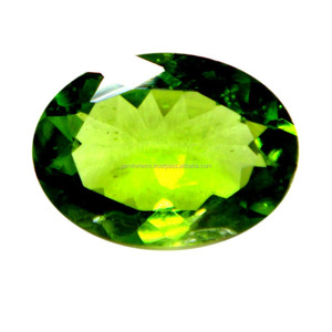 Peridoto Verde Natural, Piedra Preciosa Ovalada Suelta, Tamaño Grande, Forma de Cojín Facetado, Peridoto Verde Hecho a Mano, Piedras Preciosas Sueltas - Product Image 5