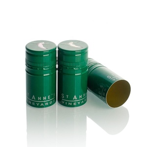 Hot bán 30x60 mét đồng bằng Matte đen trắng Wine <span class=keywords><strong>Bottle</strong></span> Mũ nhôm vít chai đóng cửa - Product Image 6