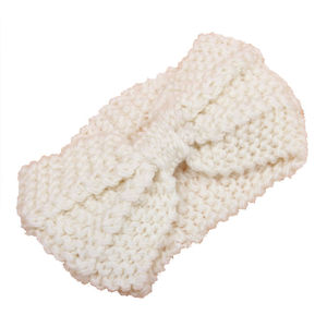 Diadema deportiva de Invierno para mujer, gorro protector para los oídos sólido de lana, accesorios para el cabello elásticos a la moda, diadema - Product Image 3