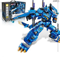 Blocs de construction Keeppley, modèle de robot jouet, série de collection, personnage d'anime articulé blindé, mini assemblage magique, briques mecha