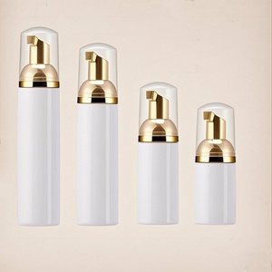 Wholesale 30ml 50ml 60ml 100ml 150ml 200ml PET Black White Transparent Clear Soap Foam <b>Pump</b> <b>Bottles</b> With Foamer <b>Pump</b> and Cap - Product Image 4