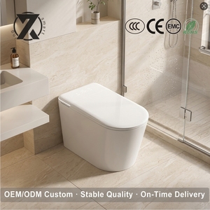 Inodoro Inteligente con Control Remoto, Asiento con Calefacción, Diseño de Montaje en Suelo, Productos para el Hogar Inteligente 802 con Función Pulse Mo - Product Image 1