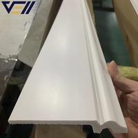 Plinthe blanche durable en polystyrène PS pour murs et sols, usage intérieur