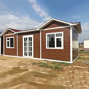 וילה מכולה מתקפלת מפלדה בעיצוב A-frame עכשווי, עם פאנל מבודד, עיצוב מודרני לחדר שינה, בר ביתי ושימוש חיצוני - Product Image 2