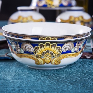 Hot Sale Western European Style Bone China Porcelain <b>Dinnerware</b> Set for Wedding Dishwasher Safe - Product Image 3