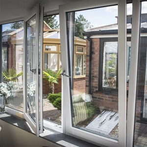 Ventanas abatibles con aislamiento térmico CERTIFICADO DE Canadá, <span class=keywords><strong>gafas</strong></span> triples, rotura térmica, ventanas de inclinación y giro de aluminio - Product Image 4