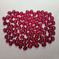 Étoile rouge rubis, forme ovale, bijoux pour femmes, gros pinceau 3A transparent, haute qualité, ample, pierres précieuses, vente en gros
