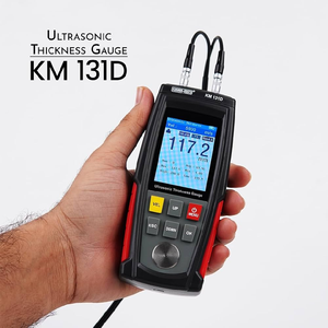 เครื่องวัดความหนาแบบดิจิตอลอัลตราโซนิก Kusam-Meco 131D สำหรับเหล็กกล้าไร้สนิม ทองเหลือง พลาสติก ความแม่นยำ 0.5% - Product Image 4
