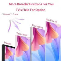 Precio al por Mayor, Smart TV Android 4K de 55 Pulgadas, HDTV con Logotipo Personalizado OEM, LED Irrompible de 50/60Hz